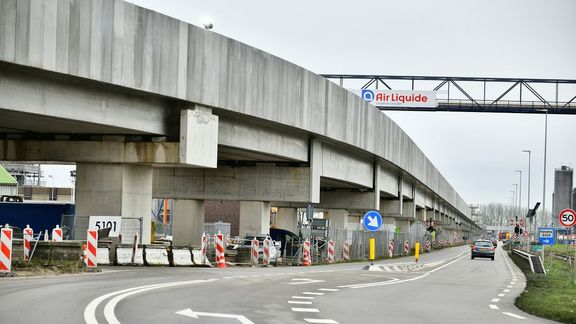 Theemswegtracé concrete passsover