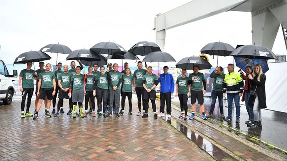 Deelnemers Harbour Run Rotterdam