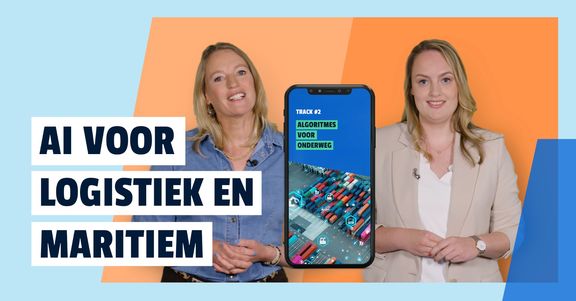 Campagnebeeld AI voor logistiek en Maritiem